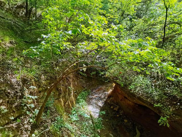 甘泉大峡谷...等等先游个无名野谷（小峡谷）