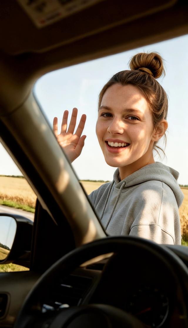 丹麦跨国恋（二）：Leah坐上了我的车，让我陪她去菜市场买菜