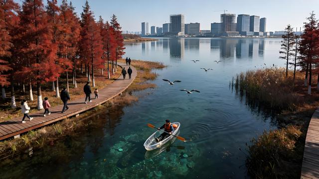 大美中国初冬行，天地之中，冬韵郑州