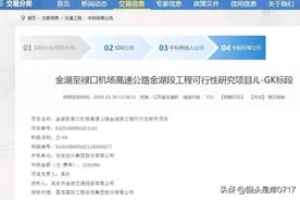 金湖至禄口机场高速金湖段已开展可研编制，有望2026年开工建设！图片