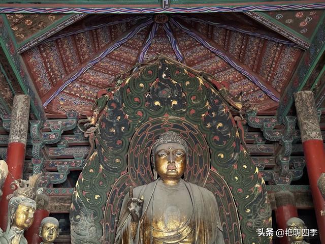 华严寺：“八大辽构”之七，拥有最美辽塑菩萨和最美古代书橱
