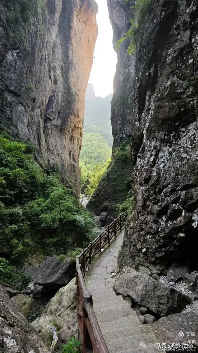 雁荡山百岗尖显胜门穿越,这条风光绝美的经典徒步线路你可去过