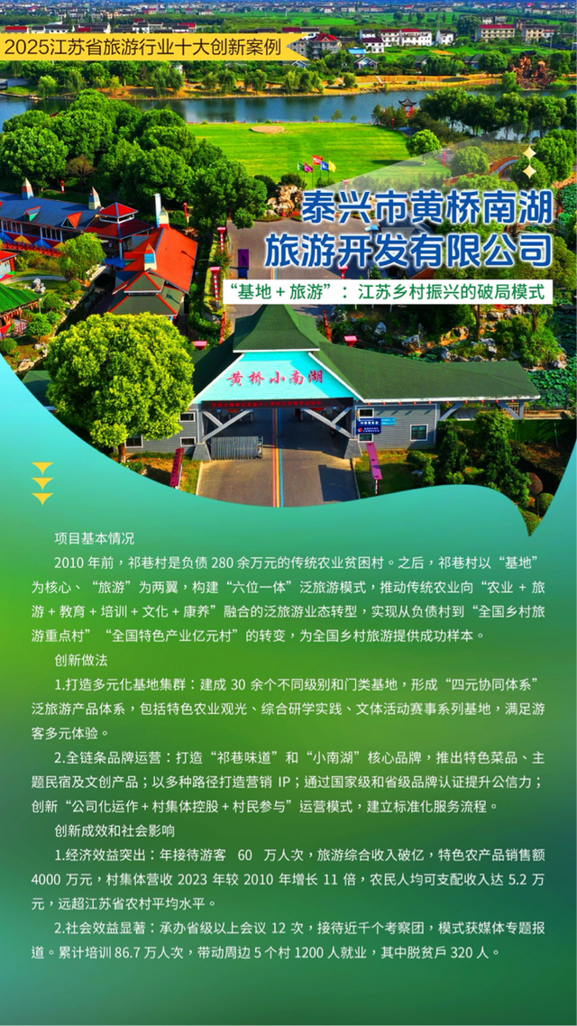 聚焦文旅新气象 2025江苏省旅游行业十大创新案例正式发布