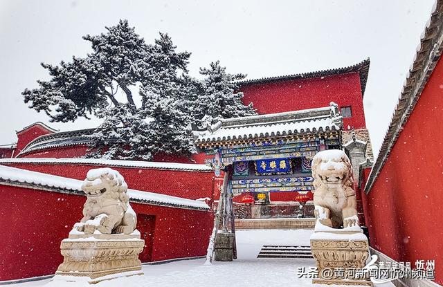 忻州入冬首场降雪，全域美景如诗如画