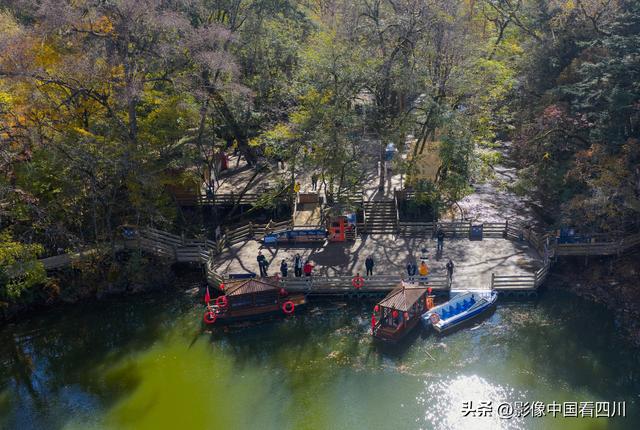 四川九寨沟：甲勿池金秋好风光