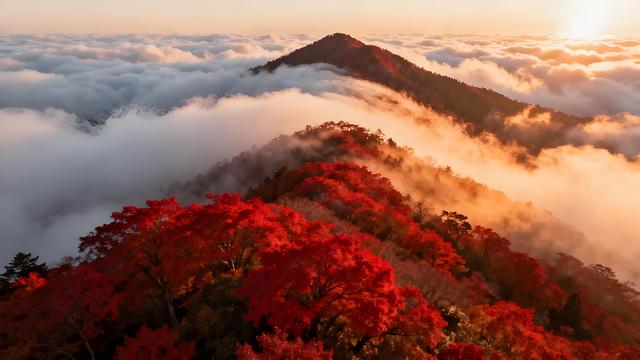 丹枫醉染千嶂赤，溪山岁稔入画来 —— 浙江宁波四明山秋韵漫笔