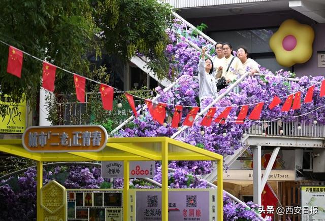 “出入口经济”点亮西安城墙