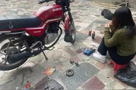 摩托车维修，只要你动手，你就会发现，其实没你想象的那么复杂…图片