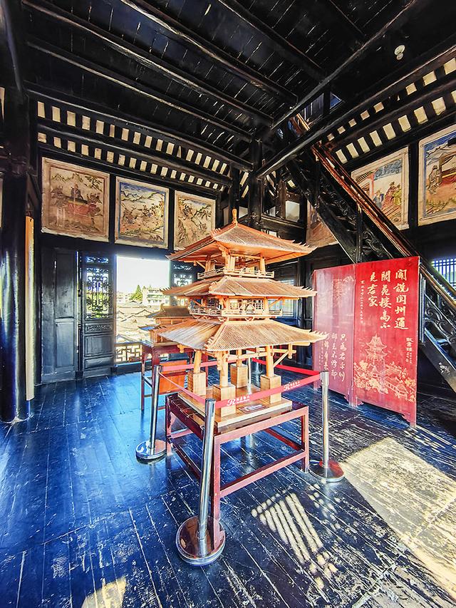 2024深秋四川行14 阆中古城2嘉陵江游船码头、华光楼、中天楼