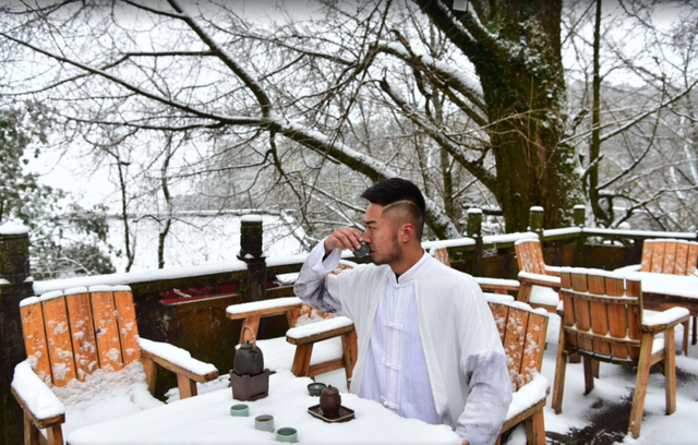 回答我，蒙顶山的雪景美不美？？