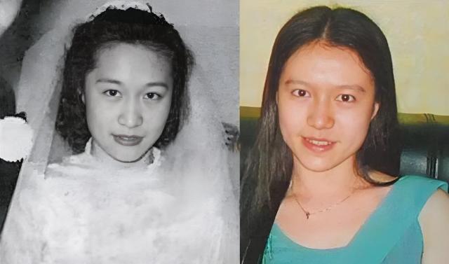 杜致礼有多美？1950年，与杨振宁结婚照，那年她23岁，跟翁帆很像