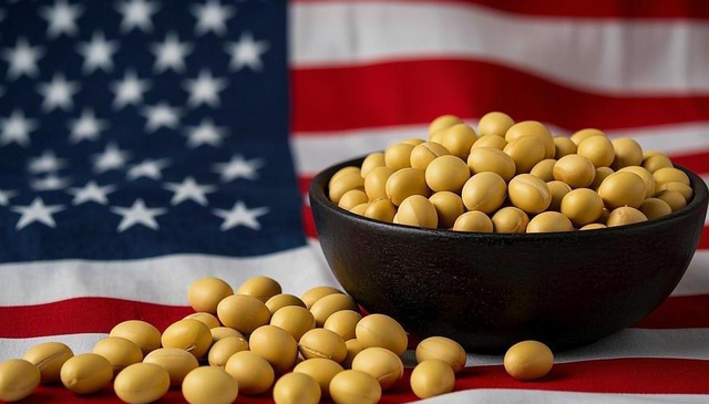 特朗普还没启程访华，美国突然通告全球，中方将采购8700万吨大豆