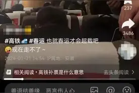高铁超载无法运行，无座无票旅客被请下车补票？12306回应图片