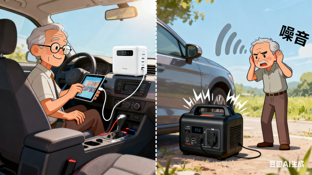 退休床车自驾用电攻略：移动电源和发电机到底选哪个？看完不踩坑