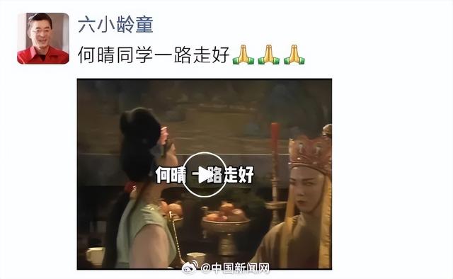 演员何晴去世，《三国演义》“赵云”扮演者张山透露病情：我们是邻居，她罹患脑瘤还中风了