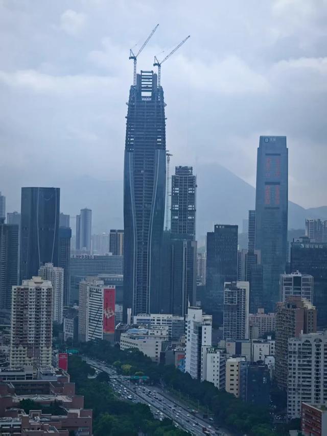 大暴雨之后的深圳罗湖笋岗，这里都快建成深圳新的CBD了！