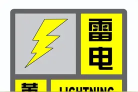 上海发布雷电黄色预警！预计13日上午以前本市将发生雷电活动，并伴有短时降水图片