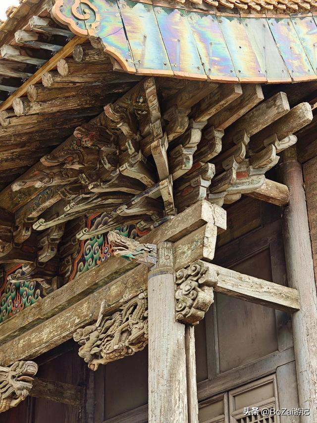 晋中介休冷门神寺，关帝庙，清代木雕惊艳时光