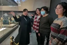 社会 | 陕历博讲解员张楠： 用心用情讲好陕西历史文化故事图片