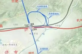 巧夺天工，上饶站的高铁联络线堪称一绝图片