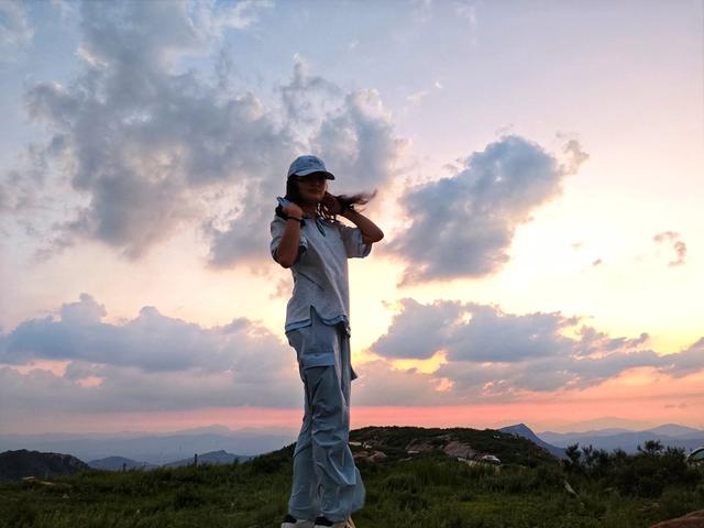 河南禹州:神秘的具茨山，浅井镇大鸿寨的晚霞景色迷人