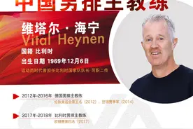 排协公布中国男排最新一期集训名单：新帅维塔尔·海宁带队，江川在列图片