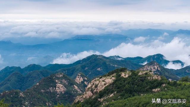泰山雨后云雾织仙境！泼墨山水里藏着夏日最治愈的奔赴