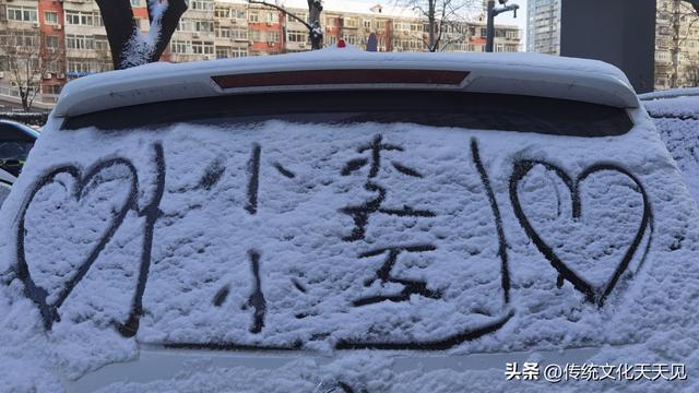 2025年北京冬天第一场雪后随手拍的小情小景，打动您了吗