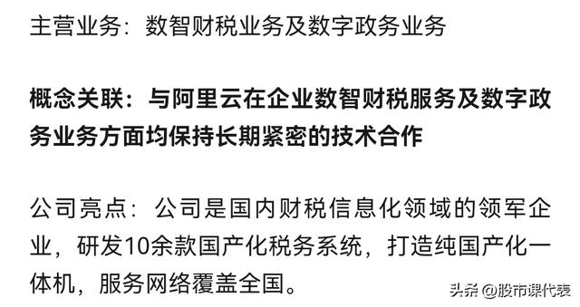 用友、汉得、软通、英维克等十家正宗阿里云概念股：AI产业新动力