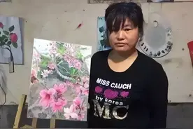 2016年，山东大妈仿大师绘画，卖200元爆红网络，专家：侮辱艺术图片