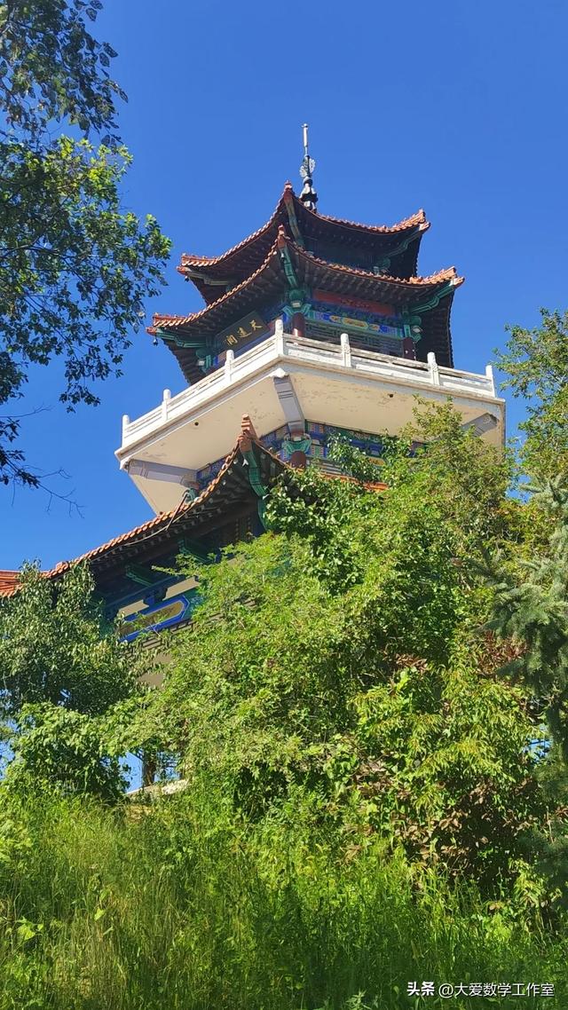 登龙沙公园天远阁