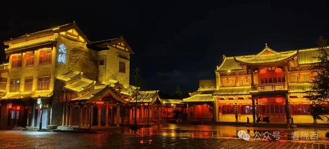 【图观陇西·新视角】雨夜的北关正街