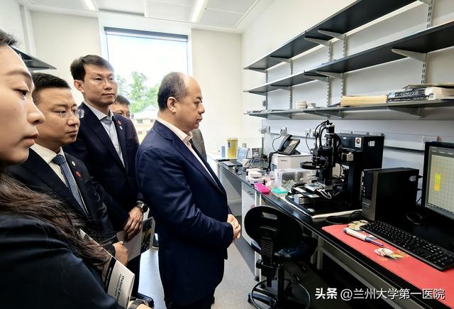 兰州大学副校长、第一医院院长李汛教授率团访问牛津大学，共探医学合作新机遇