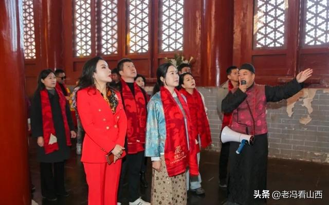 澳门会芳国际贸易促进会研学团在中国清徐关帝城参观指导