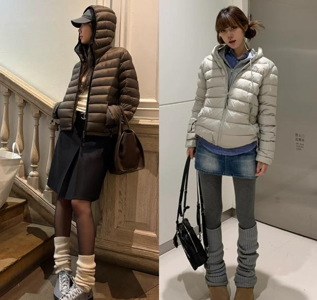 面包羽绒服不兴了！2025年冬天流行“排骨羽绒服”，潮人都在跟风