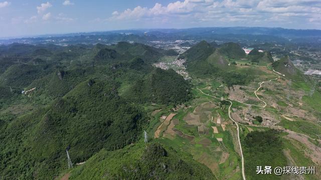 环城贵阳花溪苗王坡越野大环线之青岩段达夯翁拢“冈仁波齐”风景