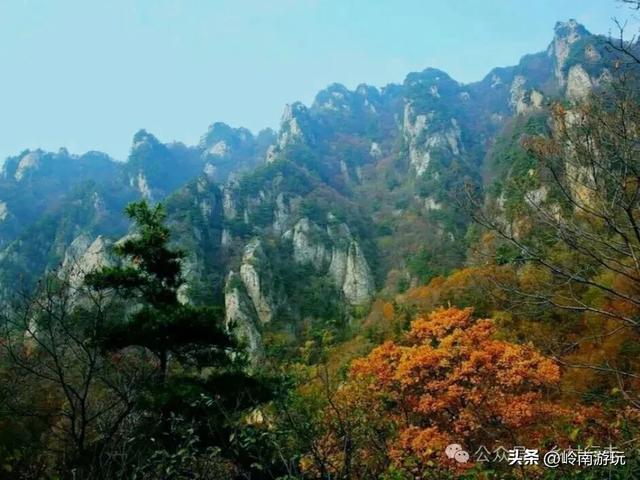 从西安出发,蓝田免费的4A级景区,爬山登高看秋景样样都很美!