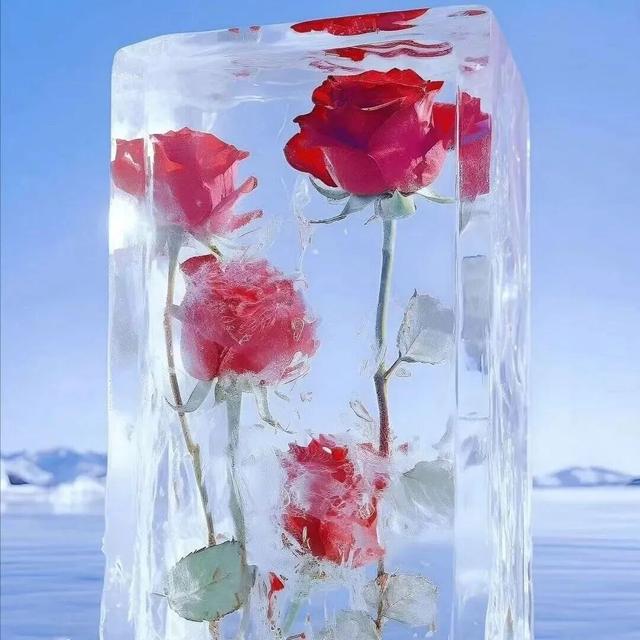 冰封玫瑰 + 冰瀑奇观的冬日浪漫，元旦冲平谷