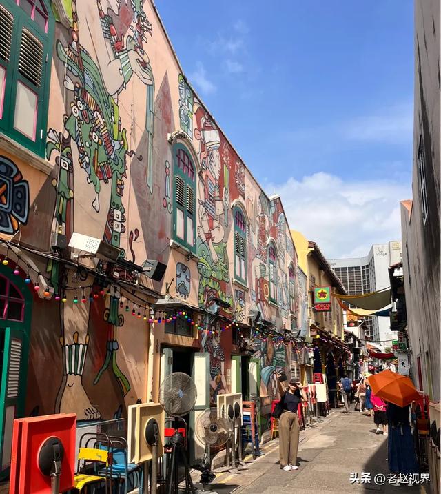 新加坡哈芝巷：藏在甘榜格南的彩色网红小巷！