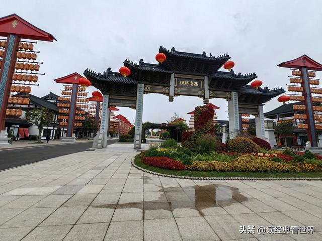 江苏盐城东台市的西溪古镇