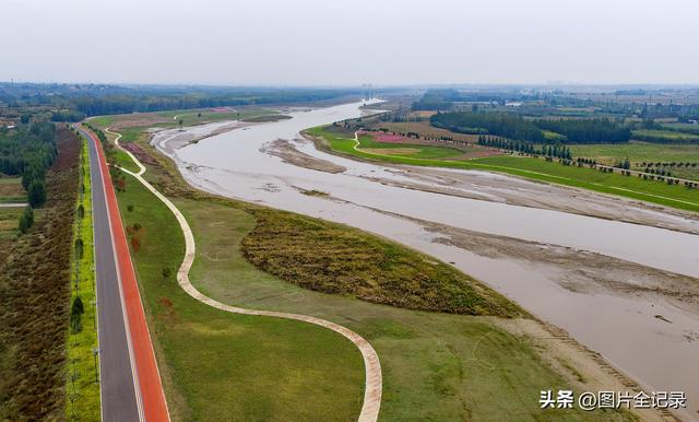 山西襄汾：生态岸线景色迷人