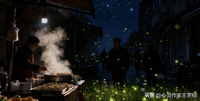 烟火织岁月，微光暖人间，心向暖阳自芬芳