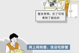 最近看到这种螃蟹千万不要吃啊！真的有毒！！！图片