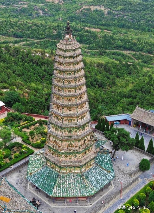 打卡广胜寺,看飞虹塔绝美琉璃,赏元代壁画孤例