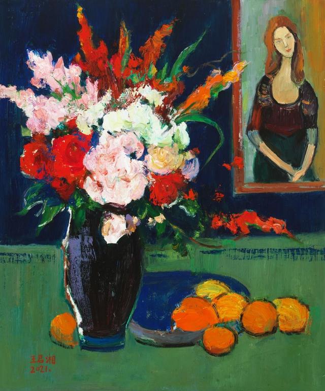 “心境四季——王忻、杨学光、刘桢、王军香油画作品展”开幕