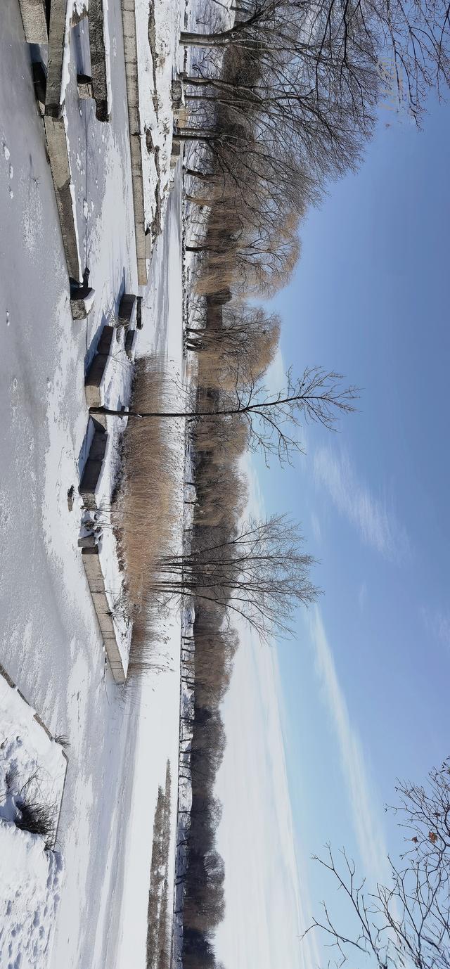 北京：圆明园冬雪（1）雪覆残垣断壁，古韵新章