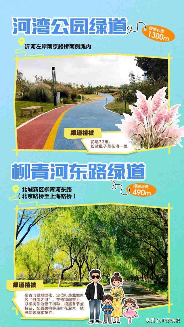 藏不住了！临沂35条诗意绿道，道道有风景，步步皆诗意