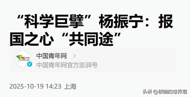 49岁的翁帆也没想到，杨振宁去世后，竟因一个举动实现口碑暴涨