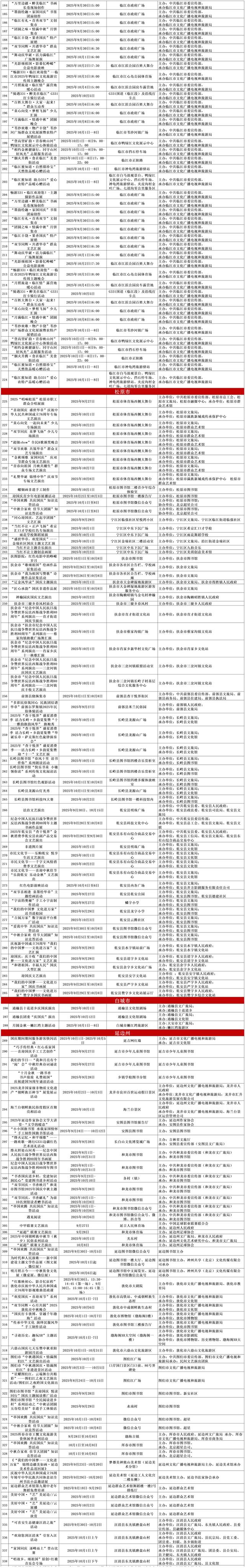 双节玩转吉林！350场文化活动清单新鲜出炉，速收藏出发！​