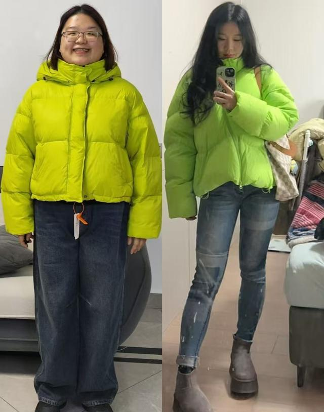 真正有品位的女人，买羽绒服都要远离这4种“廉价色”	，谁穿谁土